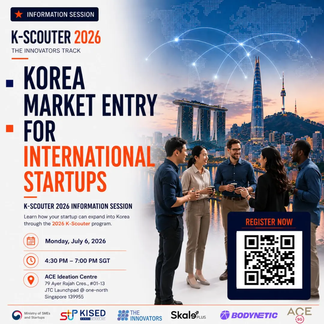 Korea Market Entry for International Startups (K-Scouter 2026 Information Session)