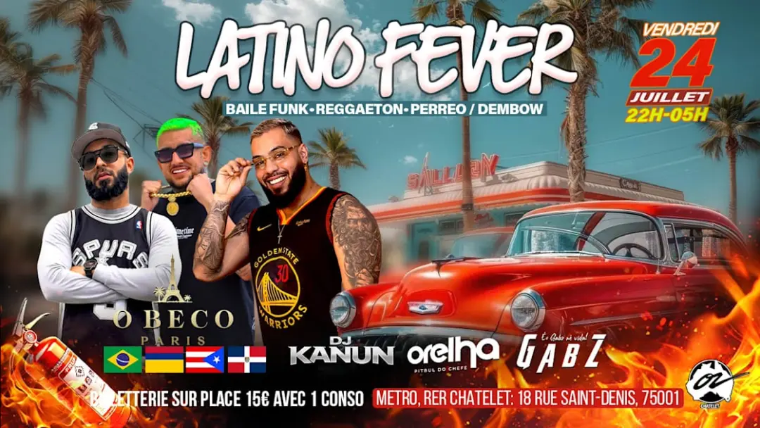 Latino Fever 100% Musica Latina O Beco