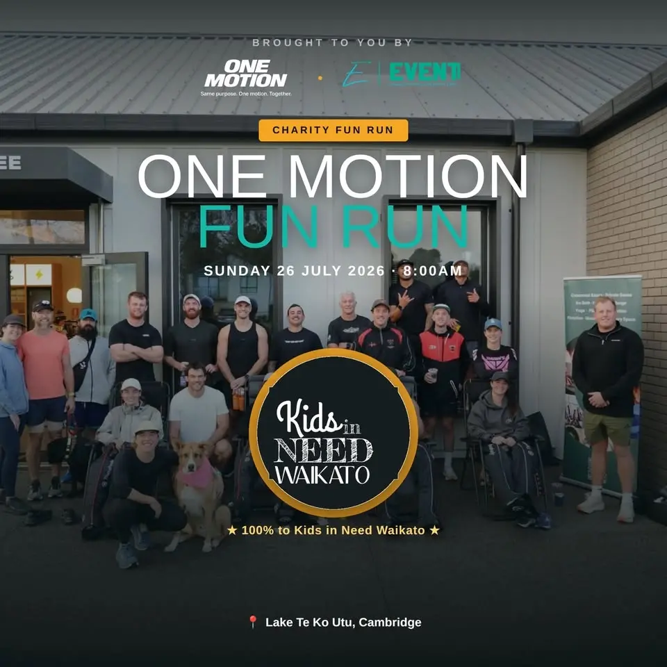One Motion Fun Run — for Kids in Need Waikato