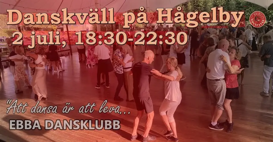 Danskväll på Hågelby – 2 juli 