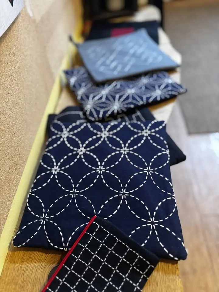 Välkommen till en kurs i den japanska brodertekniken ”Sashiko” med Elise.