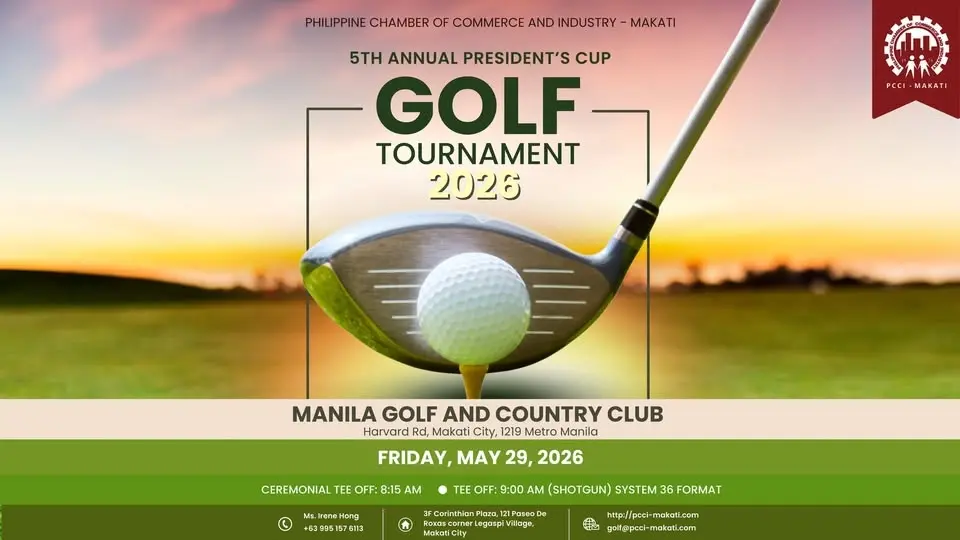 PCCI-Makati 5th Annual President’s Cup Golf Tournament 2026