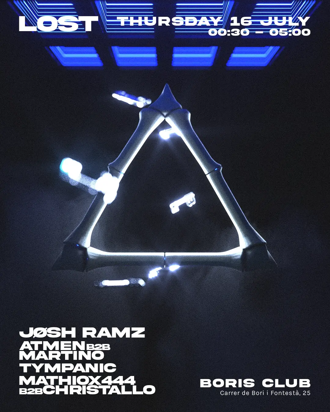 Boris pres Lost - FREE TICKETS