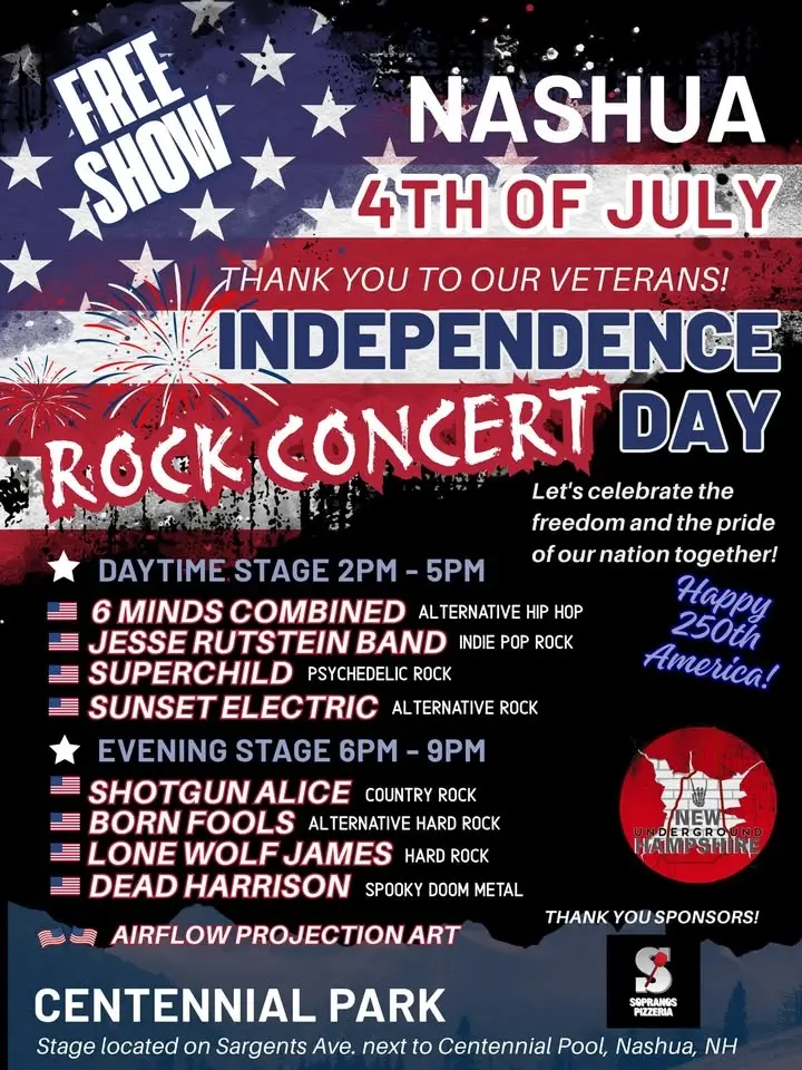 Nashua 4th of July Rock Show!