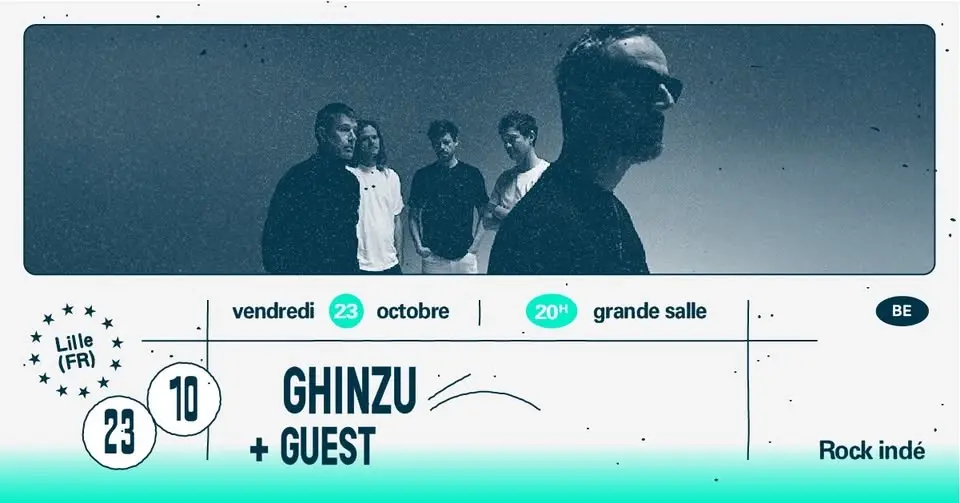 Ghinzu + Guest (complet !) ∙ L'Aéronef