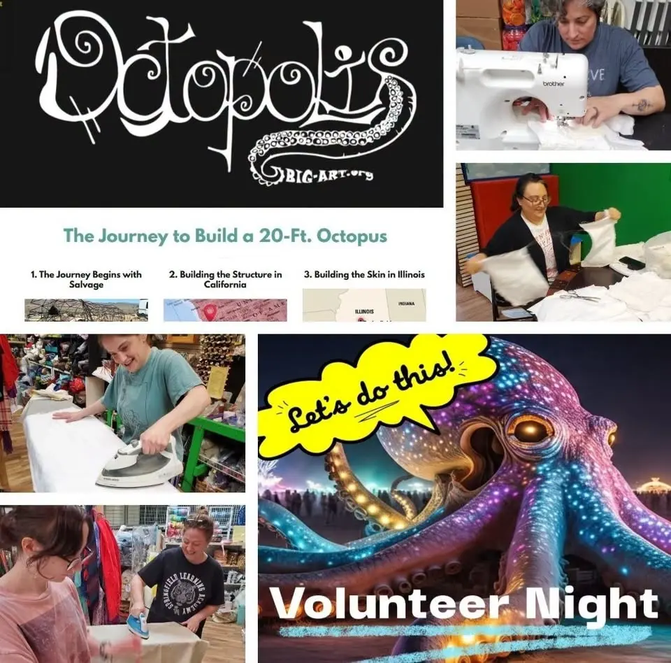 Octopolis Community Build Night