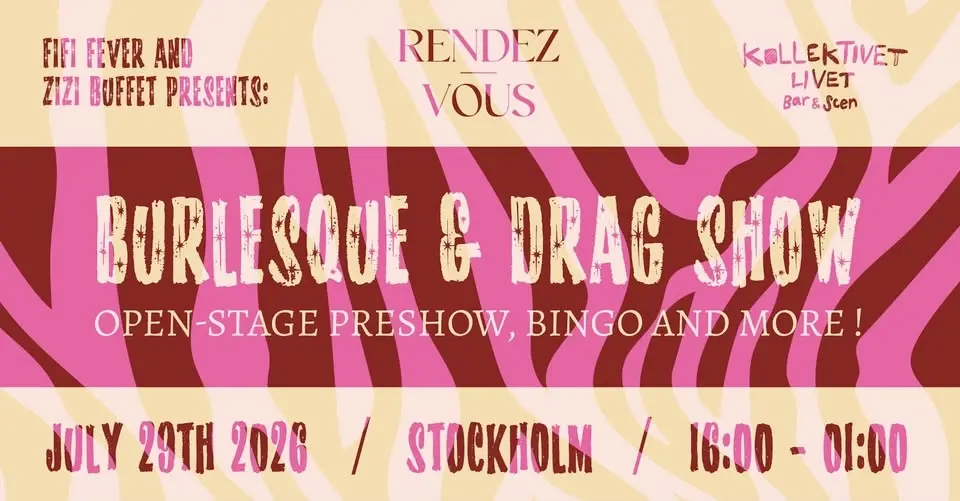 Rendez-Vous Club Stockholm - PRIDE Edition