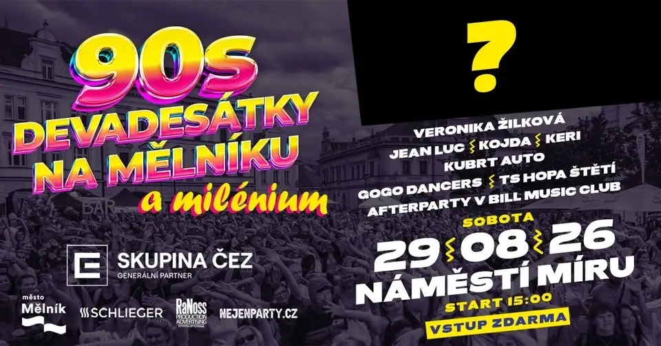 90s Devadesátky na Mělníku III