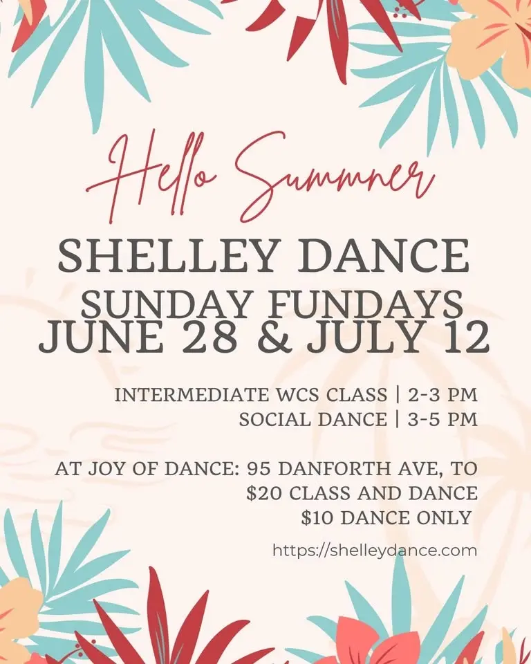 ShelleyDance West Coast Swing Sunday