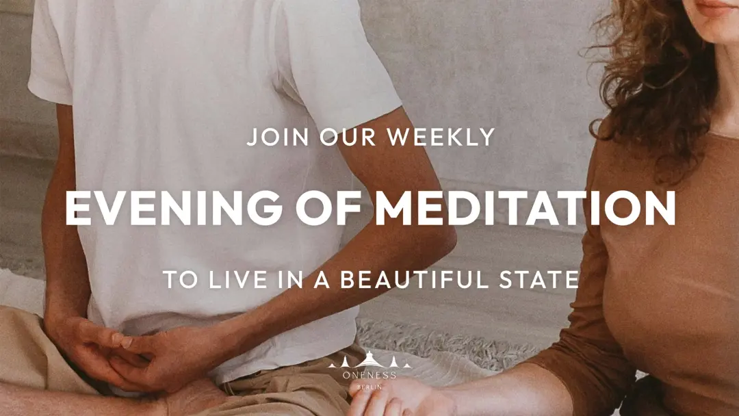 Evening of Meditation - Enjoying growth