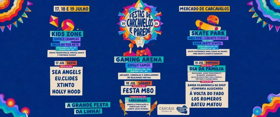 Festas de Carcavelos e Parede 2026