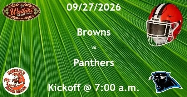 Browns vs Panthers