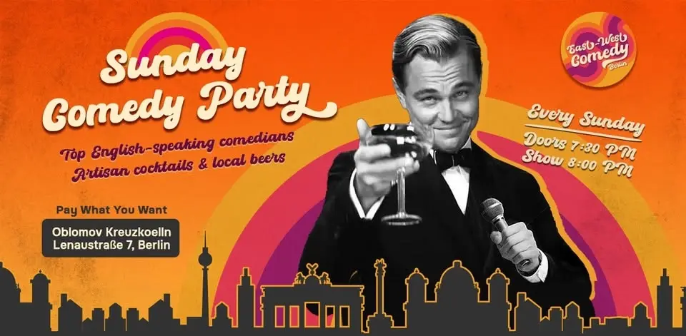 English stand-up: Sunday Comedy Party 12.07.26