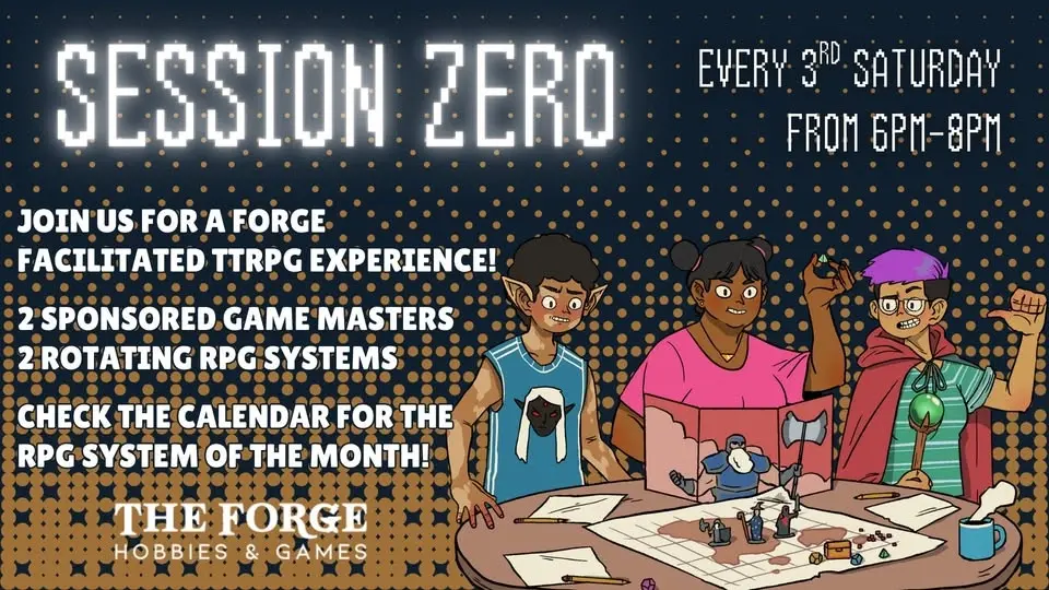 Session Zero - Monthly RPG Meetup