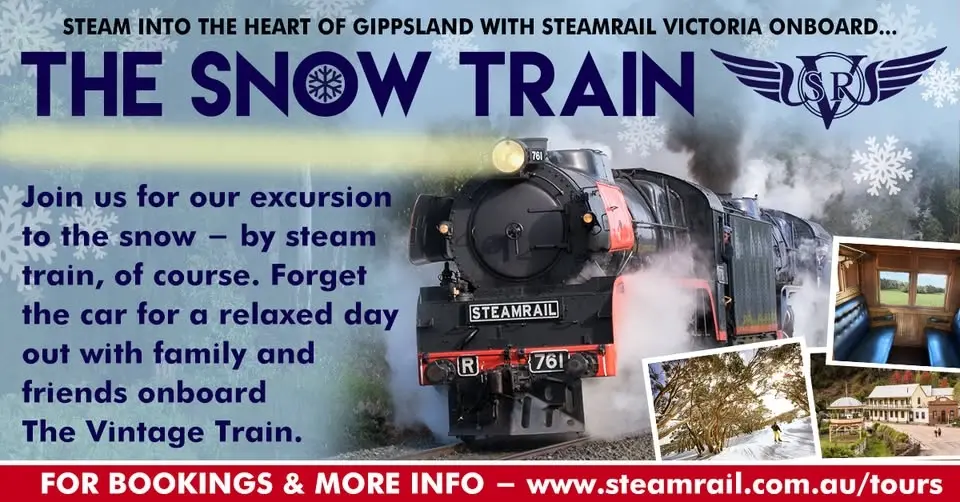 The Snow Train - Saturday 1st August 2026