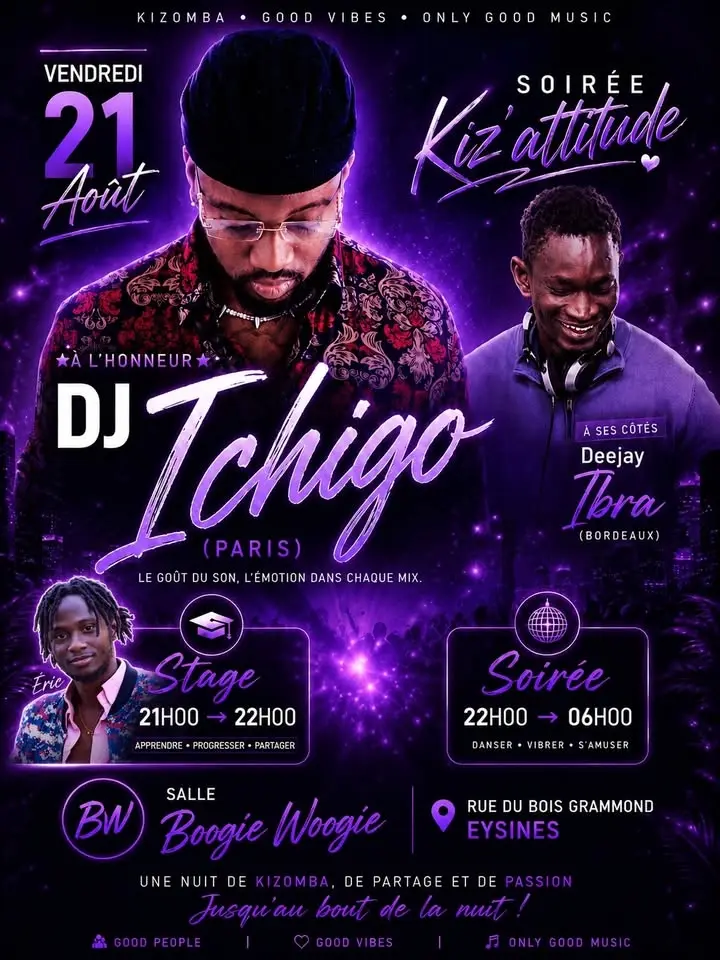 KIZ’ATTITUDE avec Dj Ichigo 