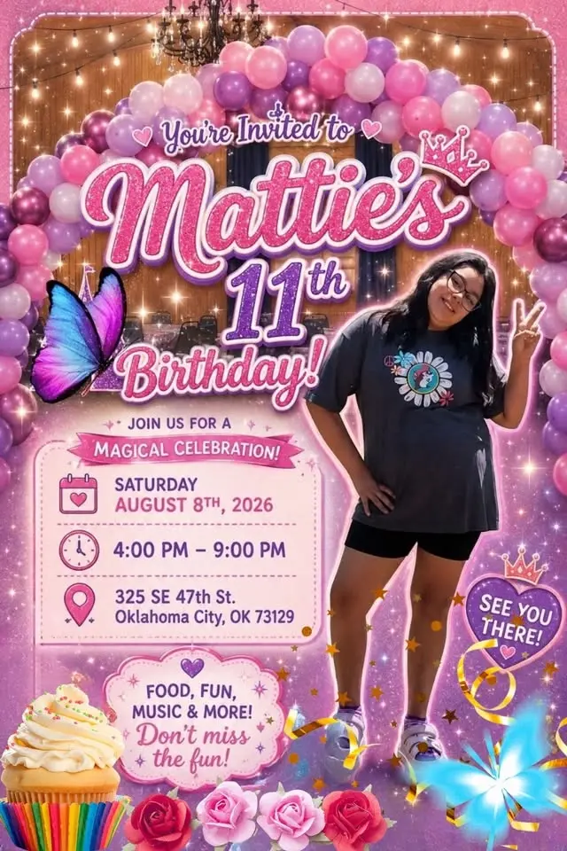 Mattie's 11th birthday 