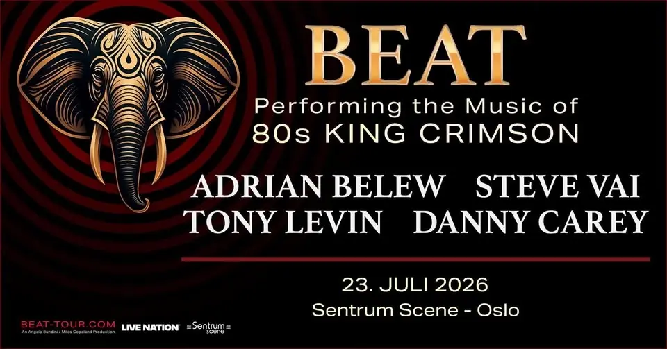 BEAT: Performing the Music of 80s KING CRIMSON / Sentrum Scene / Pres. av Live Nation