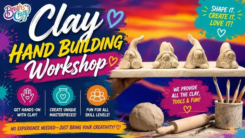 Clay Hand Building Workshop