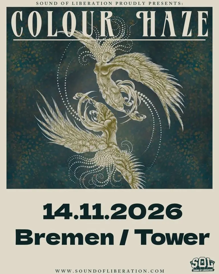 COLOUR HAZE • Tour 2026 • Bremen • 14.11.26 • Tower Musikclub