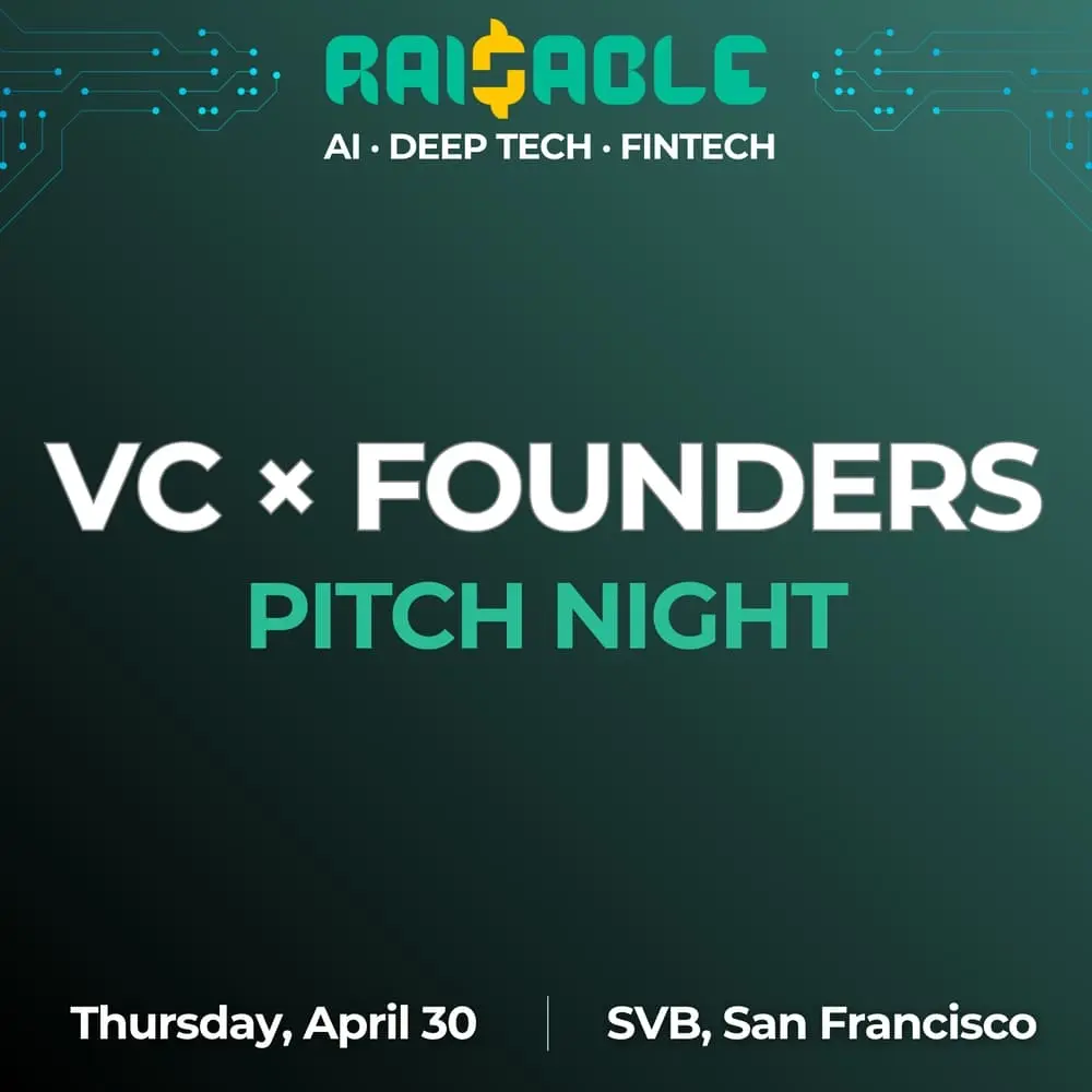 Raisable: Invite-only VC × Founders Pitch Night · SVB