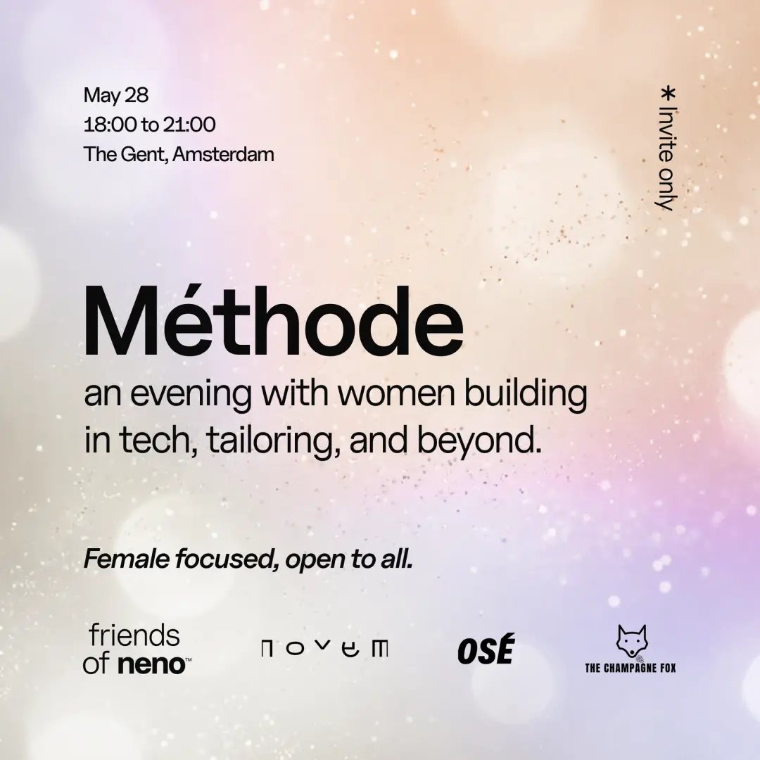 Méthode - an evening with women building in tech, tailoring, and beyond