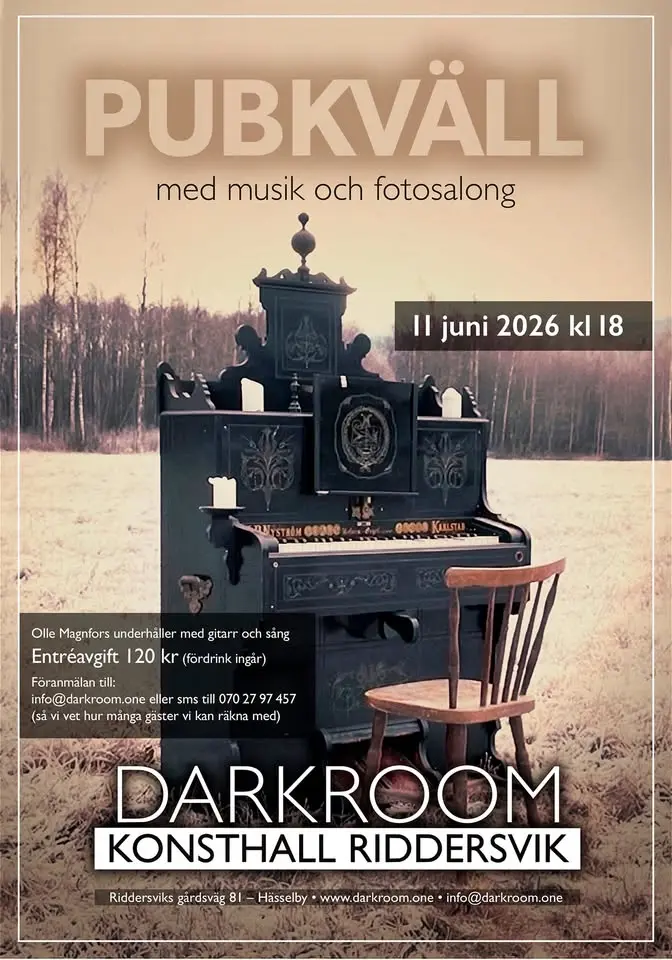 Pubkväll i Darkroom