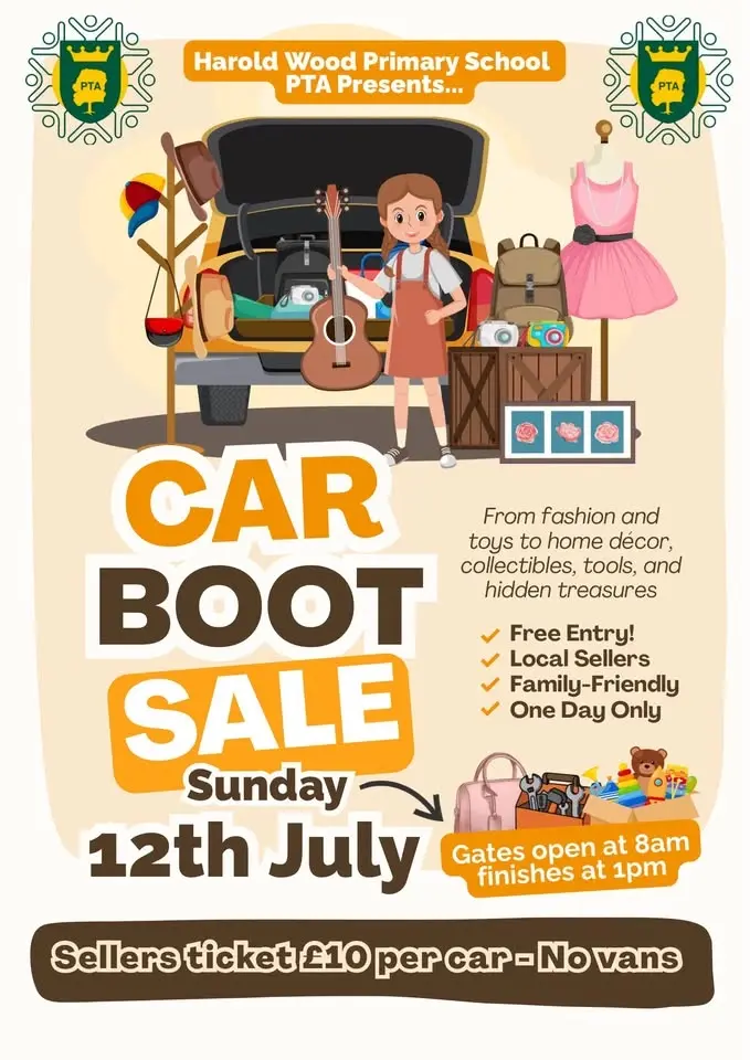 Harold Wood Primary School Car Boot
