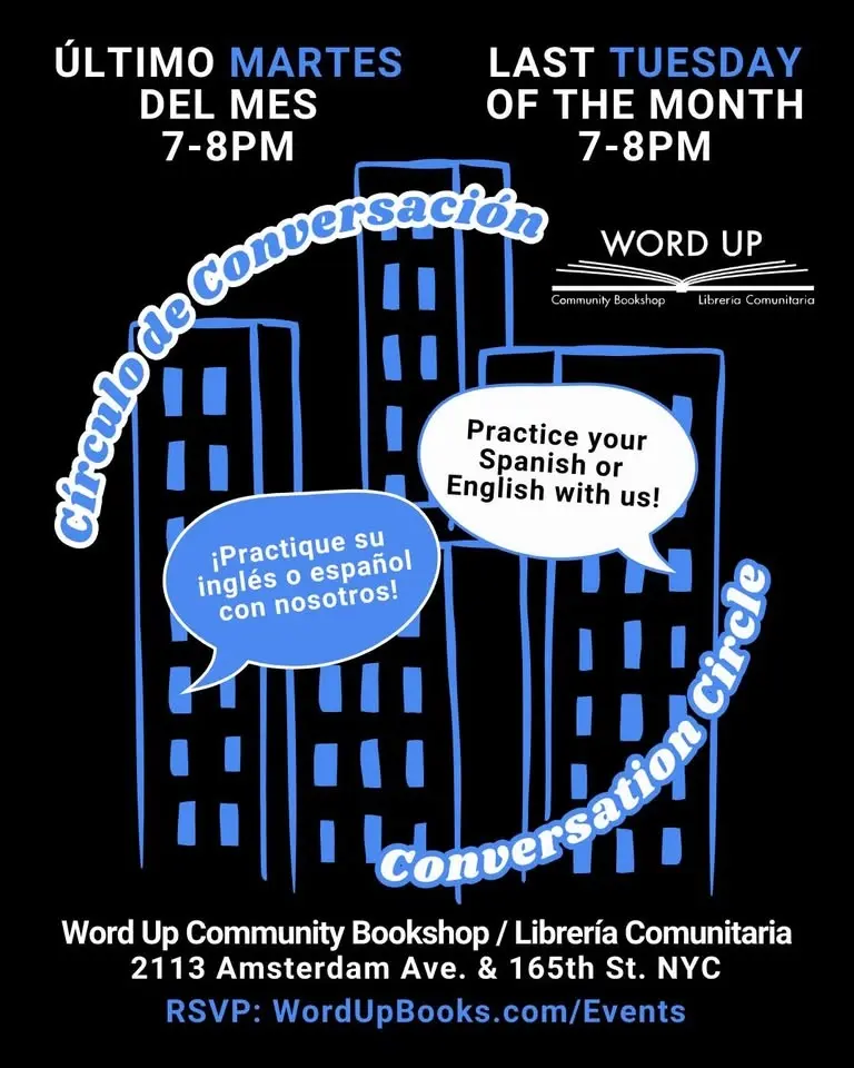 Word Up - Conversation Circle / Círculo de Conversación