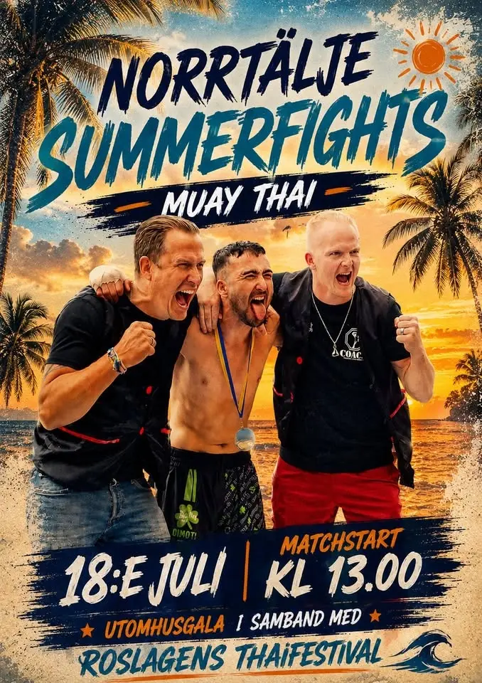NORRTÄLJE SUMMERFIGHTS 18 JULI