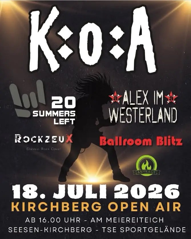 K:O:A Kirchberg Open Air 2026