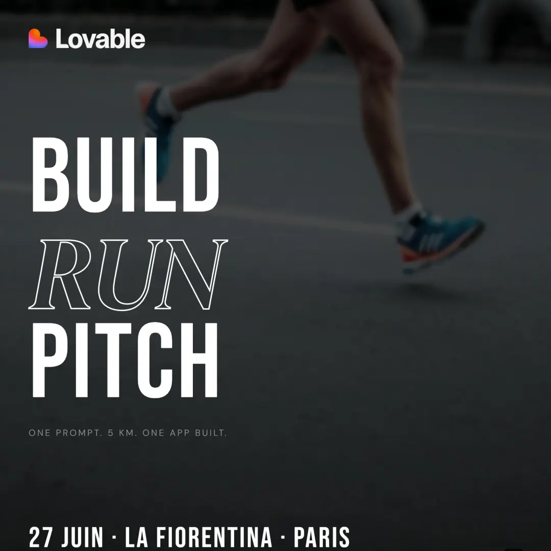 Lovable Run — Build, Run & Pitch