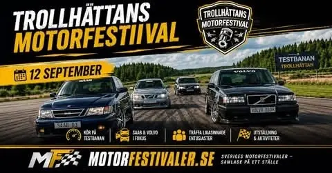 Trollhättan Motorfestival 12 september
