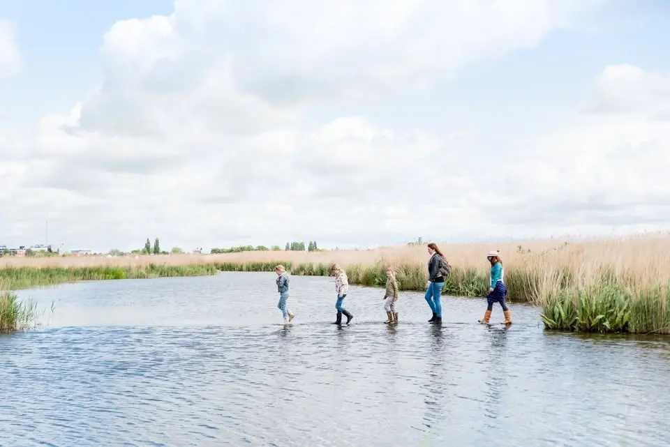 Wandelen over water 