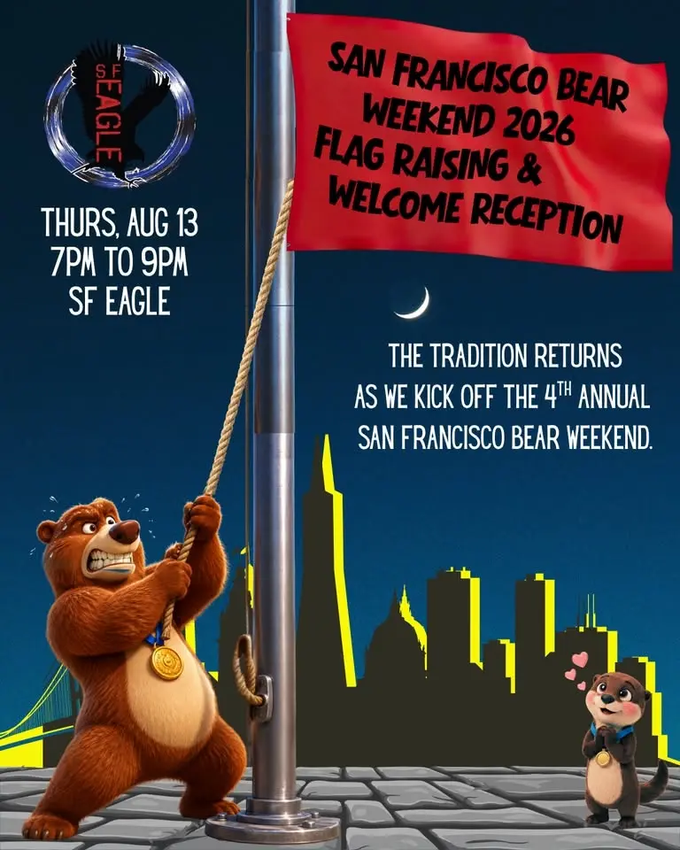 San Francisco Bear Weekend Flag Raising and Welcome Event