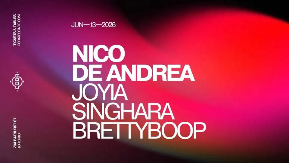 NICO DE ANDREA x CODA | June 13th