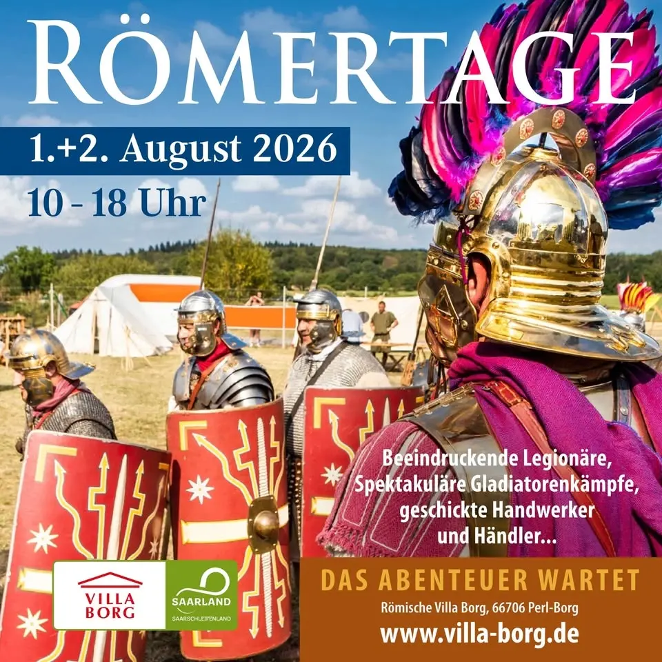 Römertage 2026 in der Villa Borg