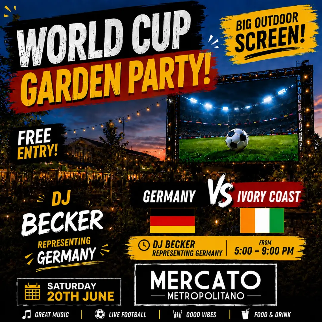 WORLD CUP GARDEN PARTY
