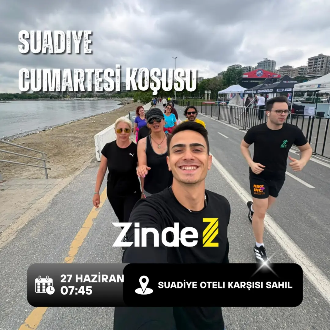 Zinde İle Cumartesi Suadiye Koşusu
