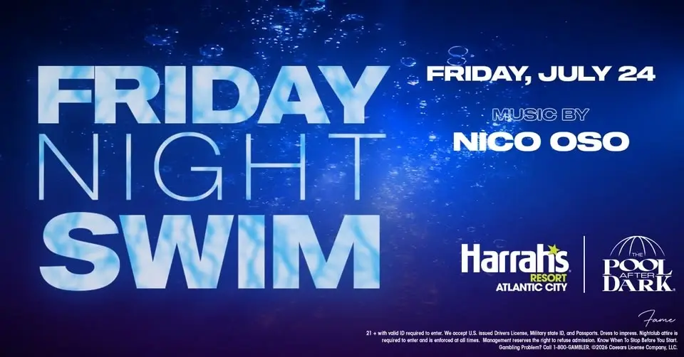 Friday Night Swim w/ Nico Oso at The Pool After Dark