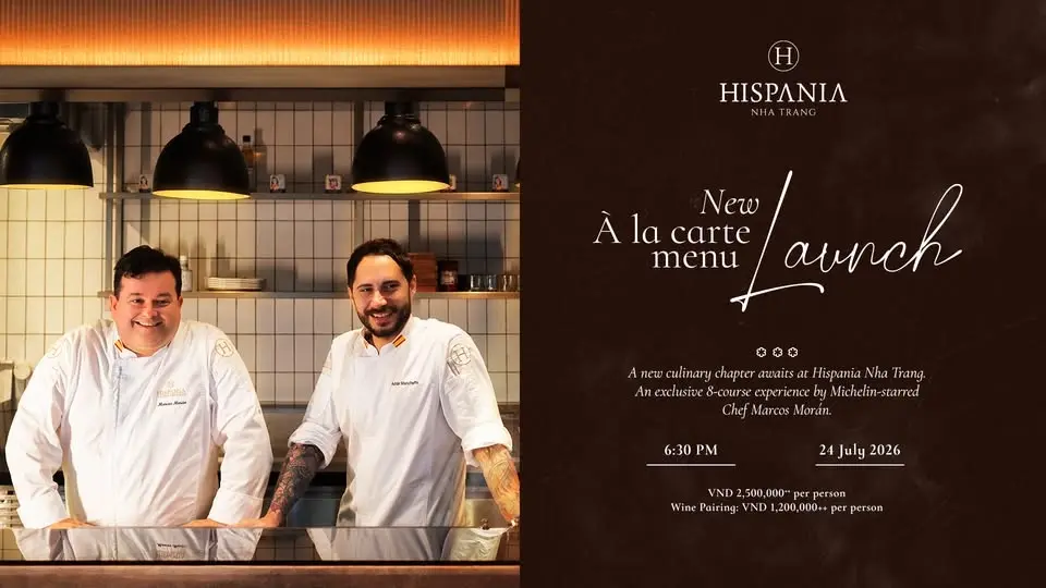 HISPANIA NHA TRANG NEW À LA CARTE MENU LAUNCH