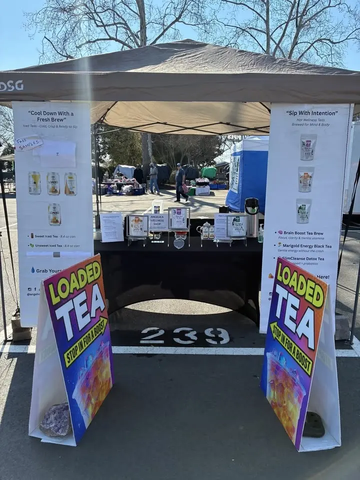 Angelica Wellness Shop - Raleigh Market Vending | Premium Teas & Hydration