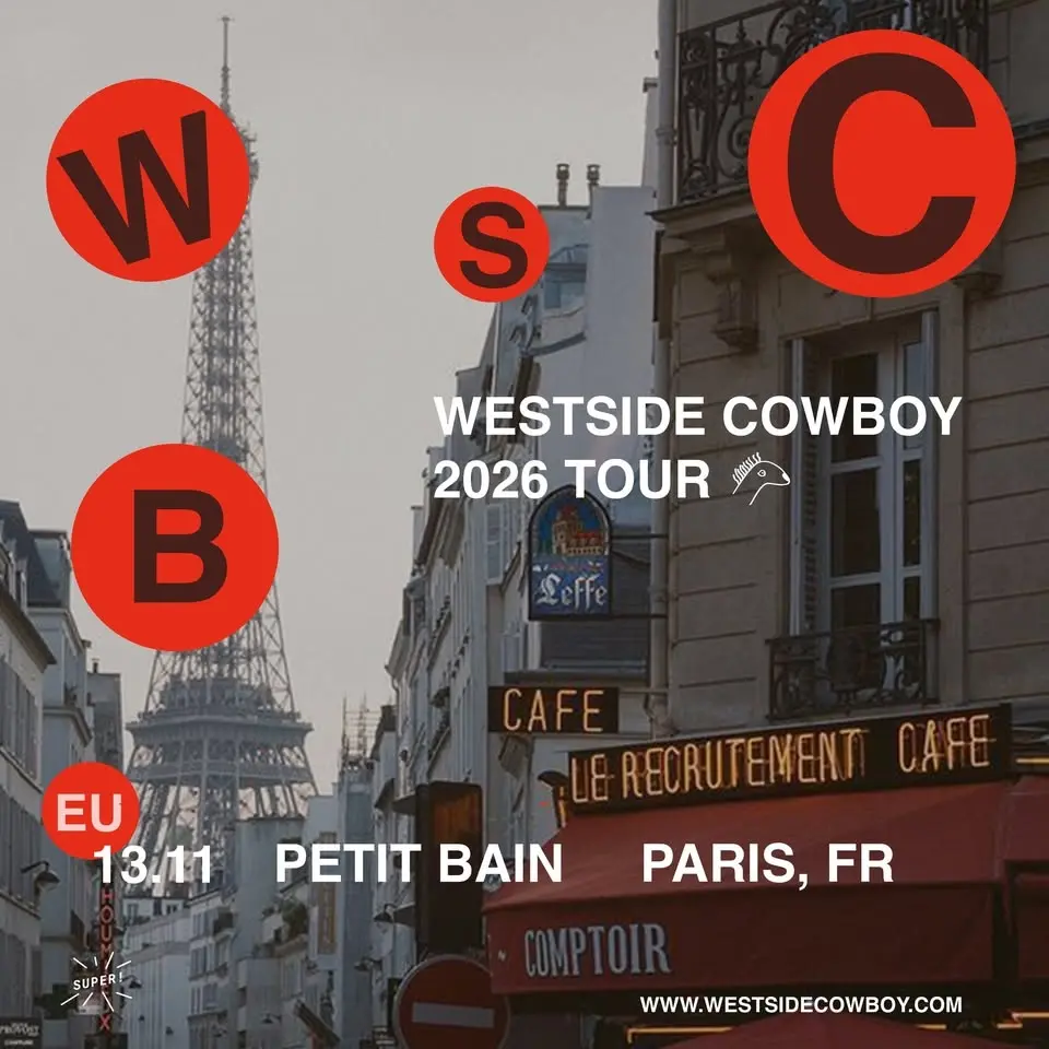 Super! — Westside Cowboy + Wyatt le 13 novembre à Petit Bain