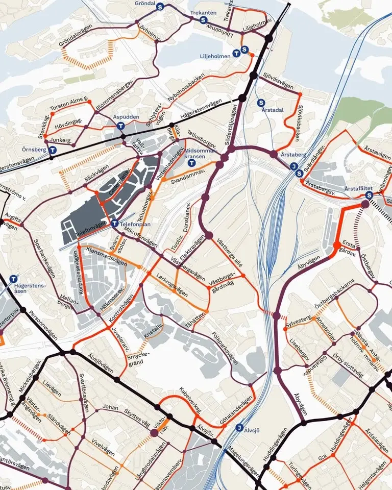 Välkommen på kartsläpp! Din vägvisare till Stockholm söderort