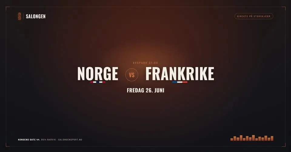 VM: Norge - Frankrike