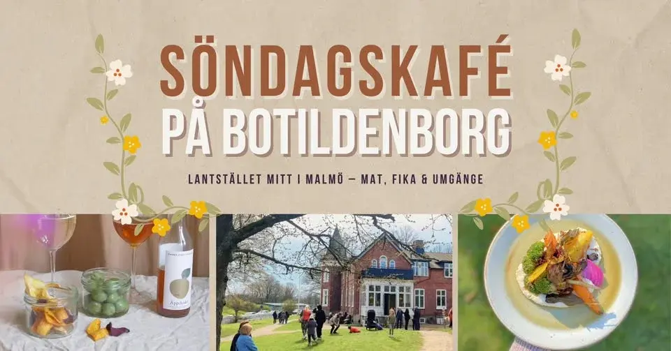 Premiär! Söndagskafé på Botildenborg