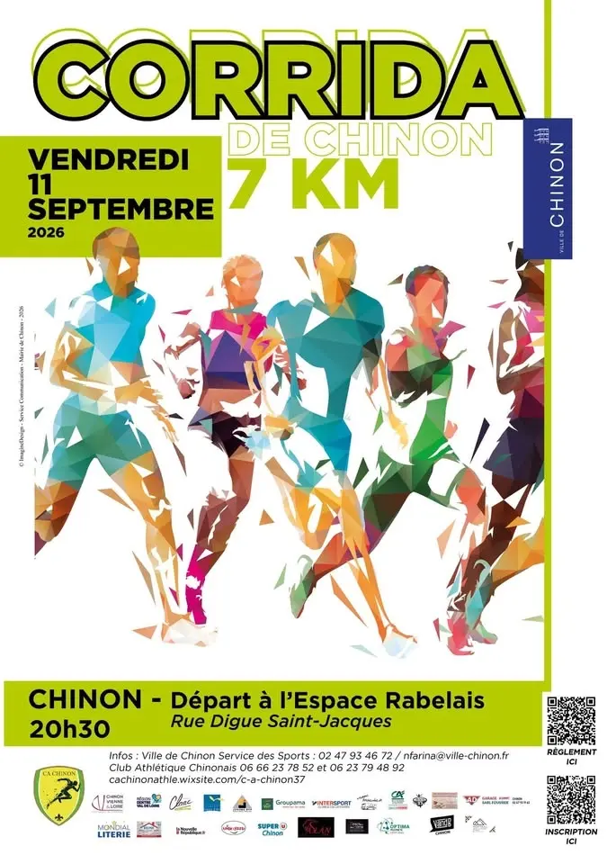 corrida de Chinon 2026💛💚