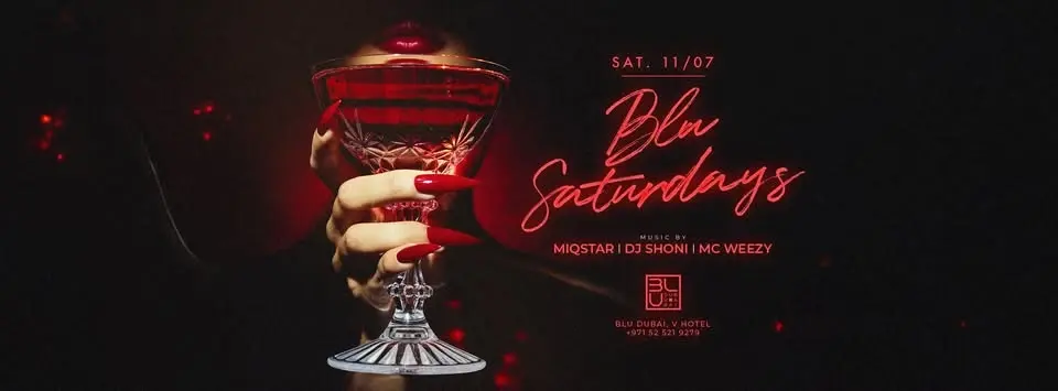 BLU SATURDAY'S | 11.07.2026 | BLU Dubai