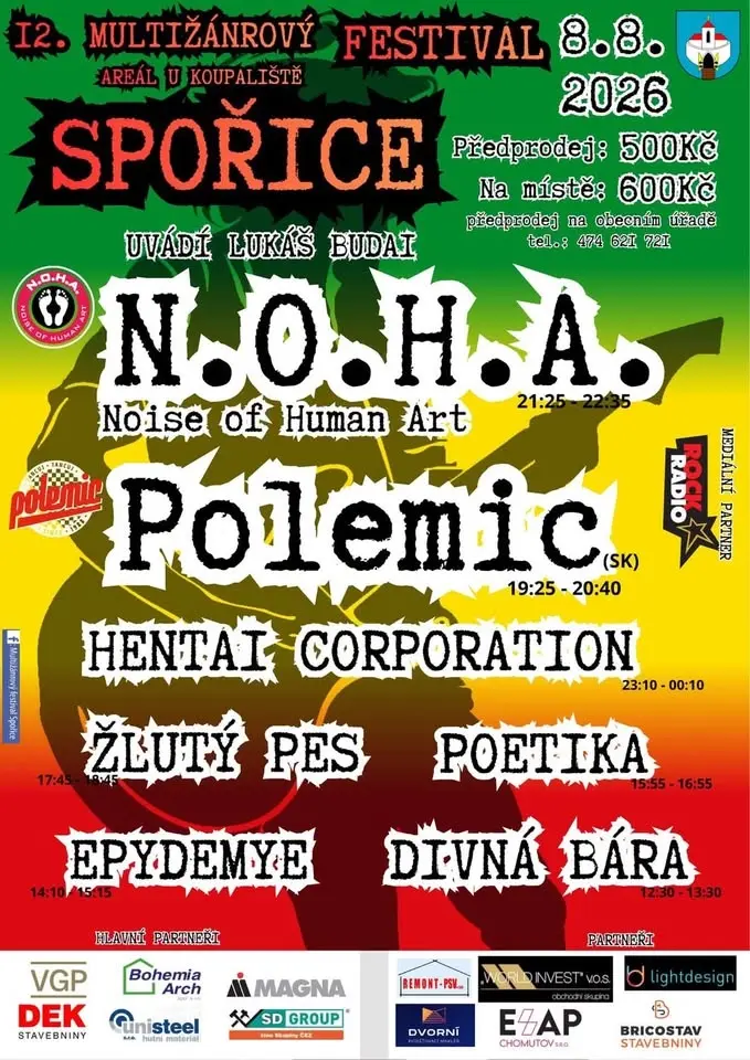 Multižánrový festival Spořice
