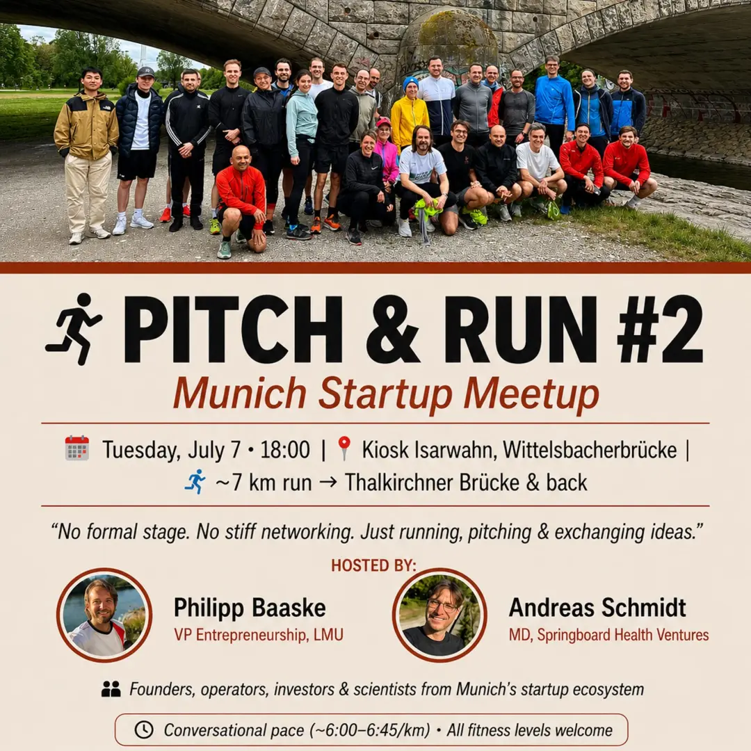 Pitch & Run Munich StartUp Meetup #2